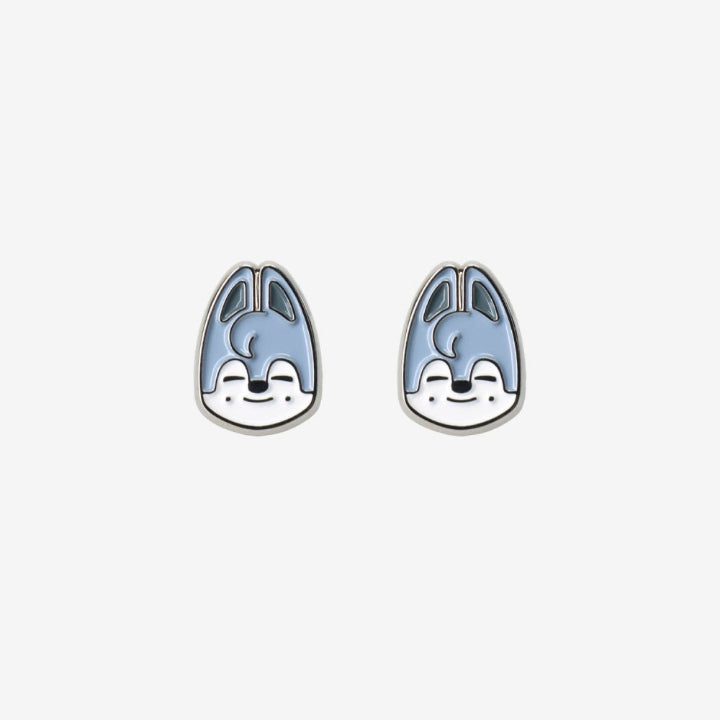 Stray Kids Pierced Earrings RUN IT JAPAN World Tour Official MD Wolf Chan Ver - main image 1