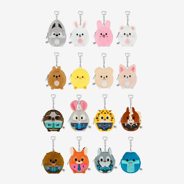Stray Kids Plush Coin Pouch SKZOO X ZOOTOPIA 2 POP UP Store Official MD - main image