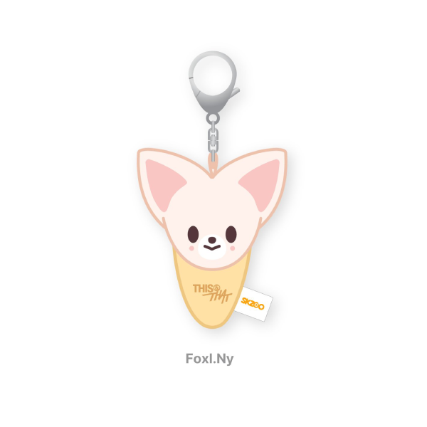Stray Kids Plush Keyring Icecream Ver THIS and THAT POP UP Store Official MD FOXINY Ver - main image