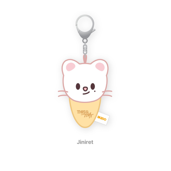 Stray Kids Plush Keyring Icecream Ver THIS and THAT POP UP Store Official MD JINIRET Ver - main image