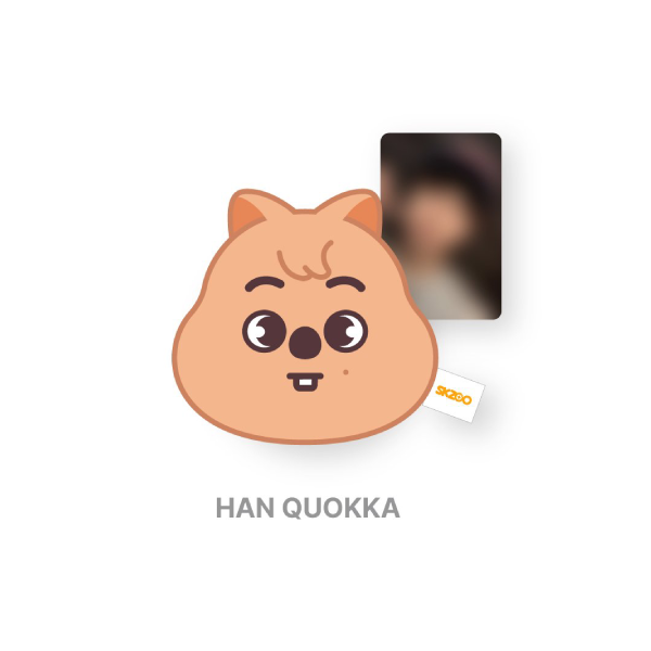 Stray Kids Plush Magnetic Holder THIS and THAT POP UP Store Official MD HAN QUOKKA Ver - main image