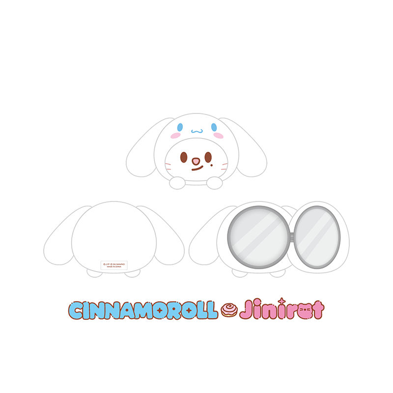 Stray Kids Plush Mirror SKZOO X SANRIO CHARACTERS Official MD - CINNAMOROLL X Jiniret Ver - main image