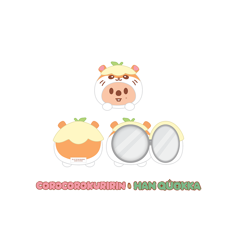 Stray Kids Plush Mirror SKZOO X SANRIO CHARACTERS Official MD - COROCOROKURIRIN X HAN QUOKKA Ver - main image