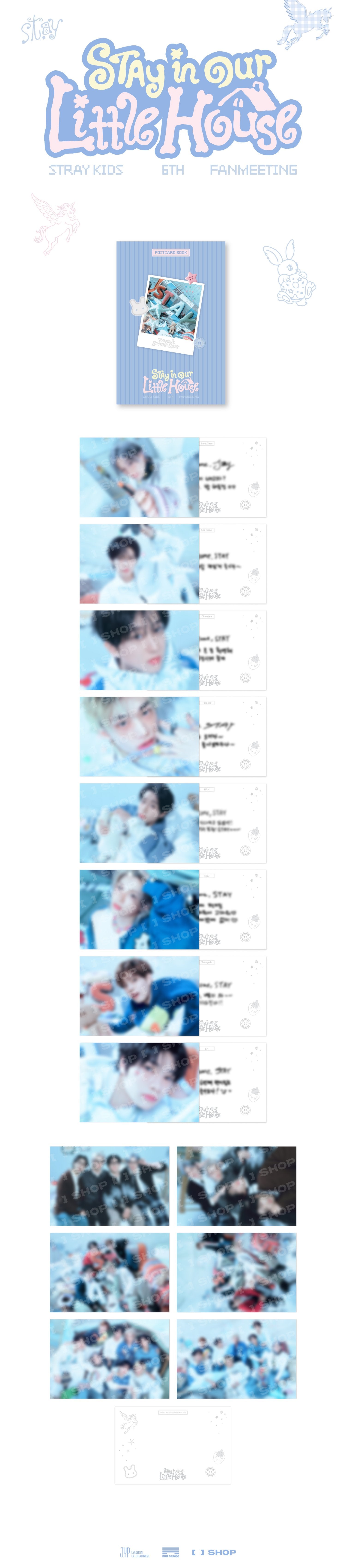 Stray Kids - Postcard Book [6th Fanmeeting 'STAY in Our Little