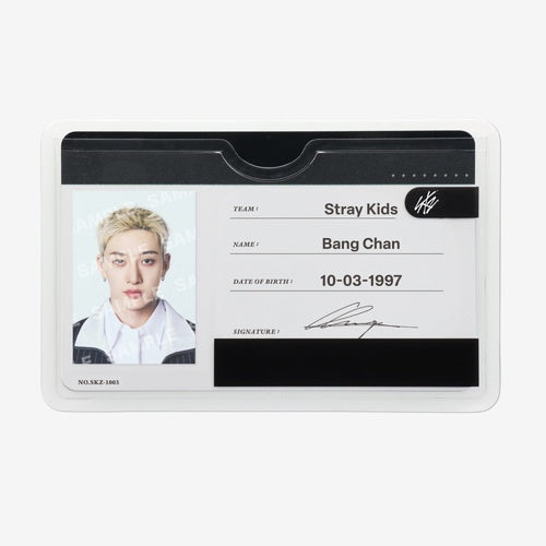 Stray Kids Profile Card Set RUN IT JAPAN World Tour Official MD - BANG CHAN Ver - Main Image