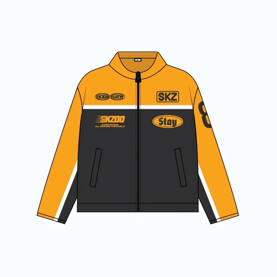 Stray Kids Racing Jacket SKZOO EVERYWHERE ALL AROUND THE WORLD Global POP-UP Official MD - Main Image