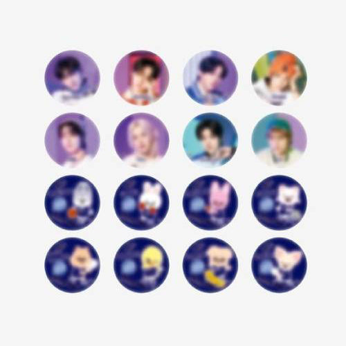 Stray Kids Random Photo Badge JYP JAPAN POP-UP Store 2024 Official MD - main image