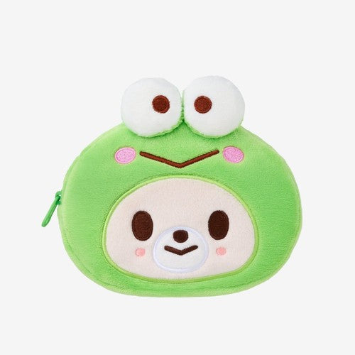Stray Kids Reversible Pouch SKZOO X SANRIO CHARACTERS RUN IT JAPAN World Tour Official MD - FoxINy Ver -Main Image 2