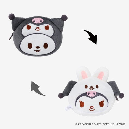Stray Kids Reversible Pouch SKZOO X SANRIO CHARACTERS RUN IT JAPAN World Tour Official MD - Leebit Ver -Main Image