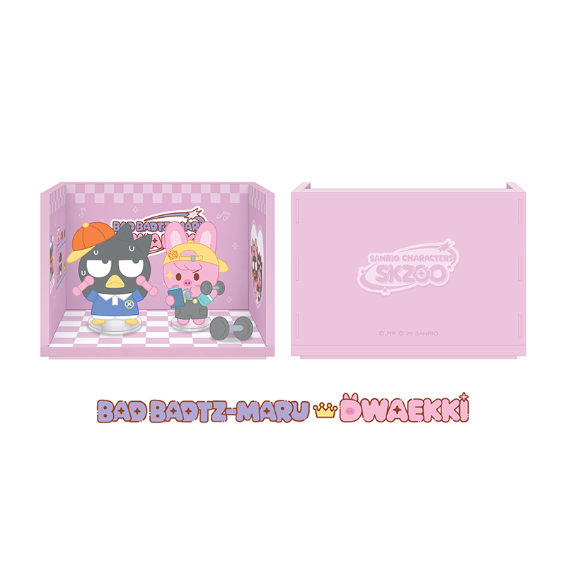 Stray Kids Room Figure SKZOO X SANRIO CHARACTERS Official MD - BAD BADTZ-MARU X DWAEKKI Ver - Main Image