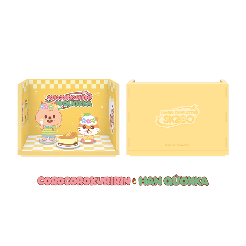Stray Kids Room Figure SKZOO X SANRIO CHARACTERS Official MD - COROCOROKURIRIN X HAN QUOKKA Ver - Main Image