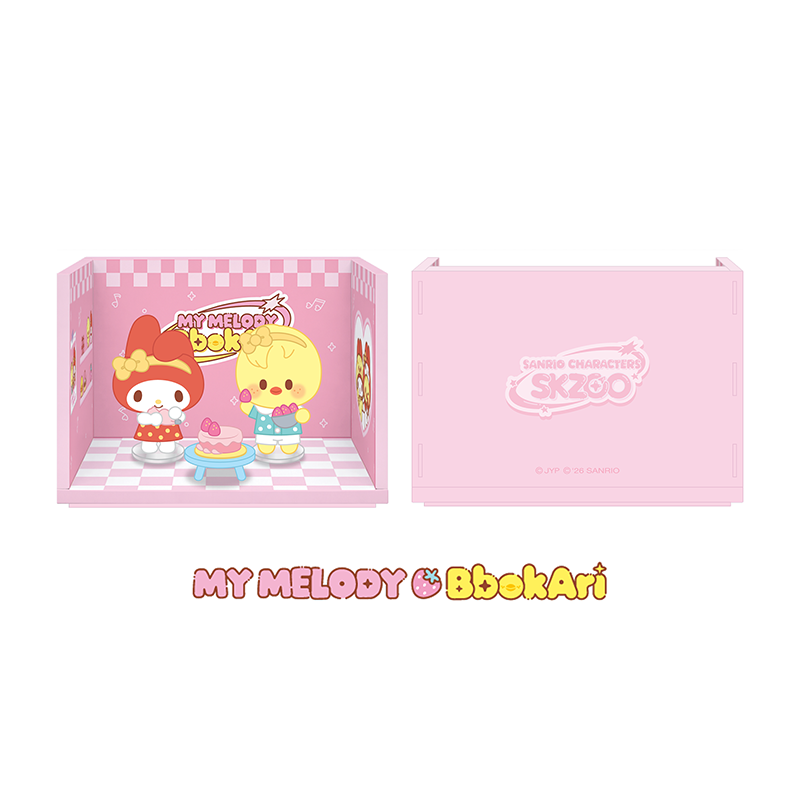 Stray Kids Room Figure SKZOO X SANRIO CHARACTERS Official MD - MY MELODY X BbokAri Ver - Main Image