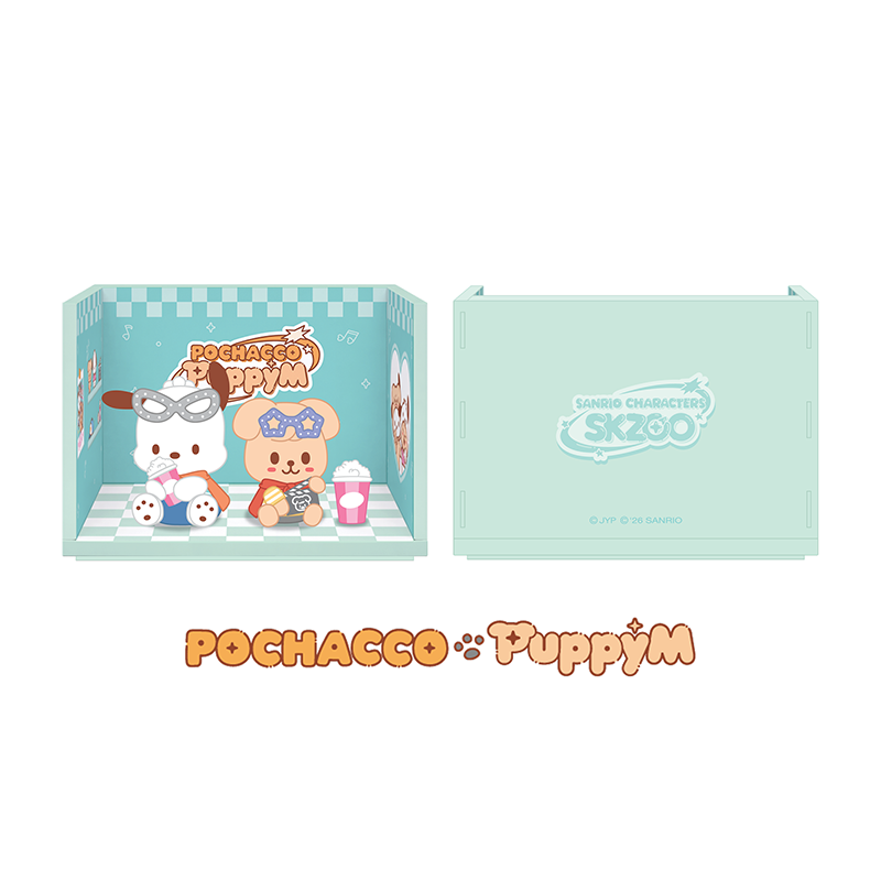 Stray Kids Room Figure SKZOO X SANRIO CHARACTERS Official MD - POCHACCO X PuppyM Ver - Main Image
