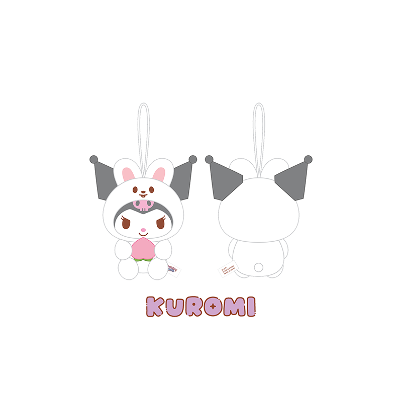 Stray Kids Scent Plush SKZOO X SANRIO CHARACTERS Official MD - KUROMI Ver - Main Image