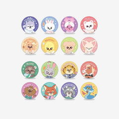 Stray Kids - Secret Glitter Can Badge [SKZOO X ZOOTOPIA 2 POP-UP