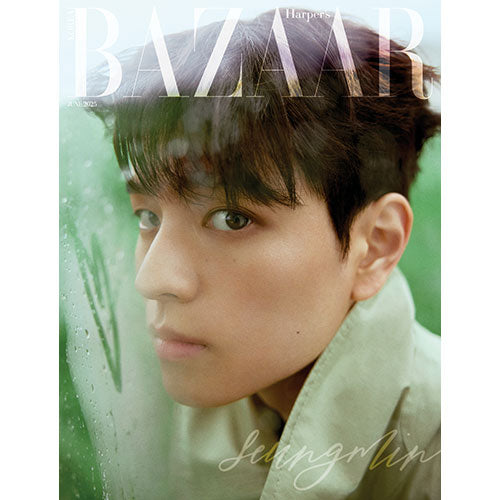 Stray Kids SEUNGMIN Cover Harper&#39;s BAZAAR June 2025 - A Version