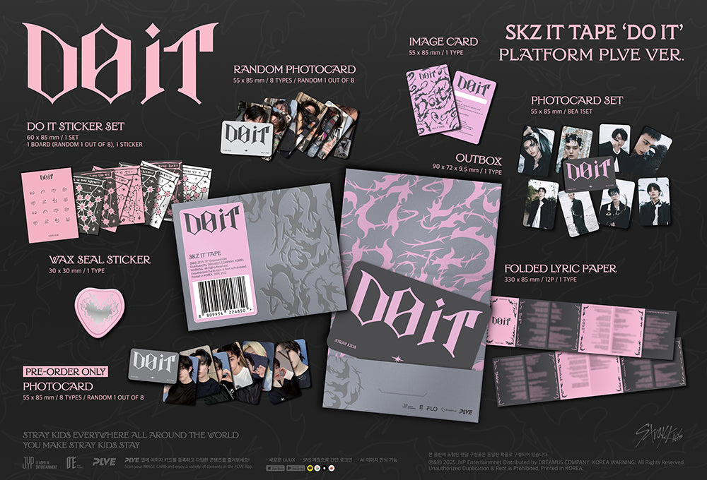 [PRE-ORDER] Stray Kids - SKZ IT TAPE 'DO IT' [Platform PLVE Ver.]