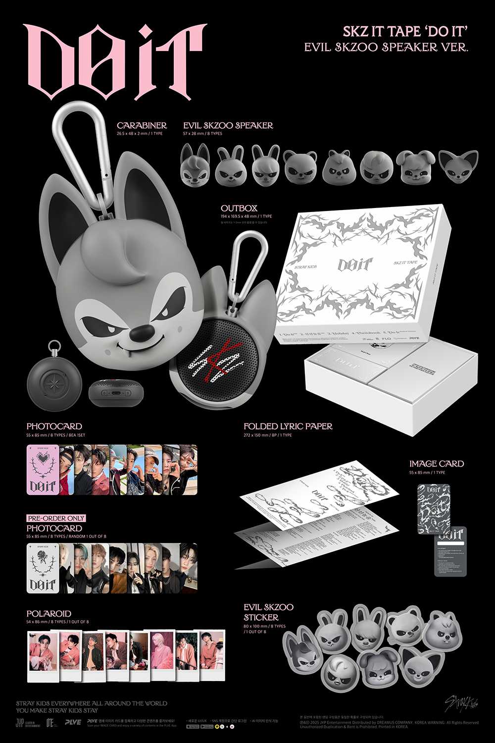 Stray Kids - SKZ IT TAPE 'DO IT' [EVIL SKZOO SPEAKER Ver.]