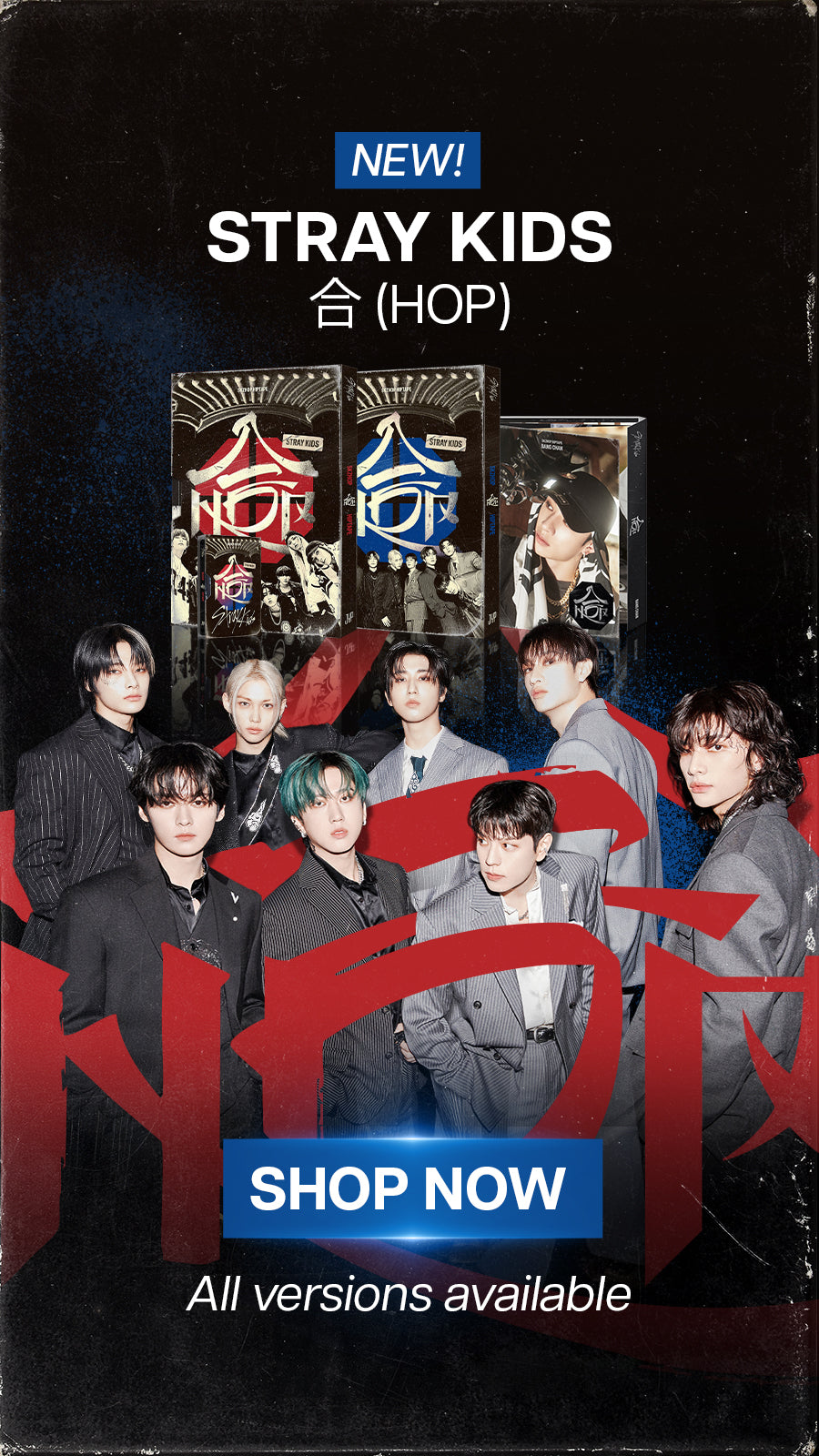 Stray Kids SKZHOP Banner Mobile