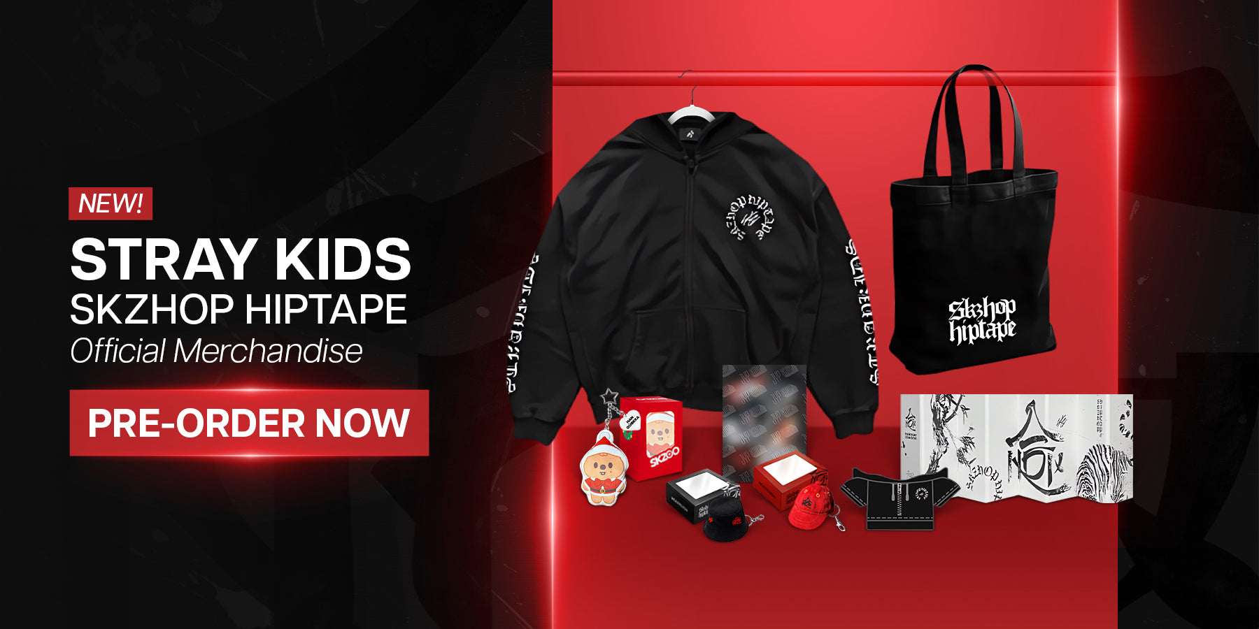 Stray Kids SKZHOP Hiptape POP-UP Official MD Banner