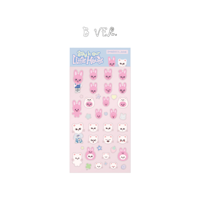 Stray Kids SKZOO 3D Sticker 6th Fanmeeting STAY in Our Little House Official MD B Ver - main image