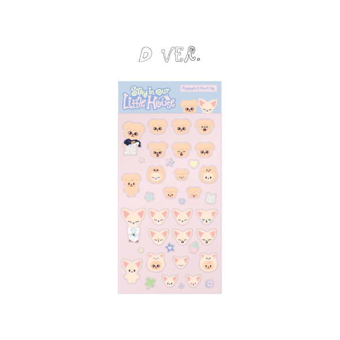 Stray Kids SKZOO 3D Sticker 6th Fanmeeting STAY in Our Little House Official MD D Ver - main image