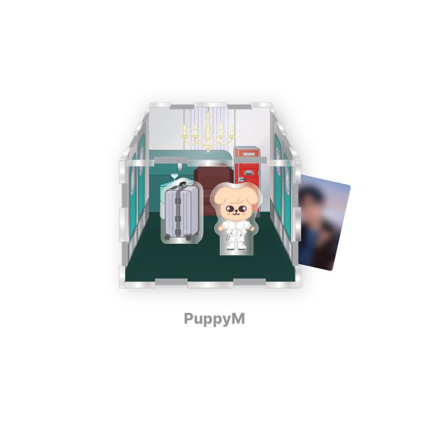 Stray Kids SKZOO Acrylic Container Box THIS and THAT POP UP Store Official MD PUPPYM Ver - main image