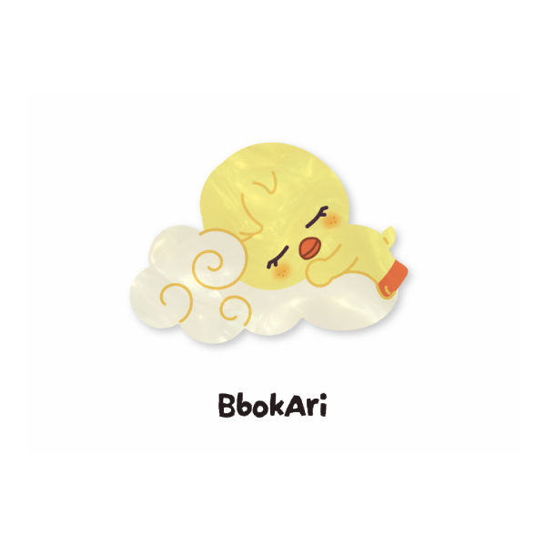Stray Kids SKZOO Acrylic Hair Clip RUN IT World Tour Official MD BbokAri Ver - main image