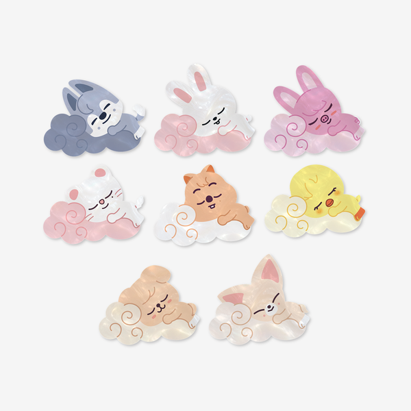Stray Kids SKZOO Acrylic Hair Clip RUN IT World Tour Official MD - main image