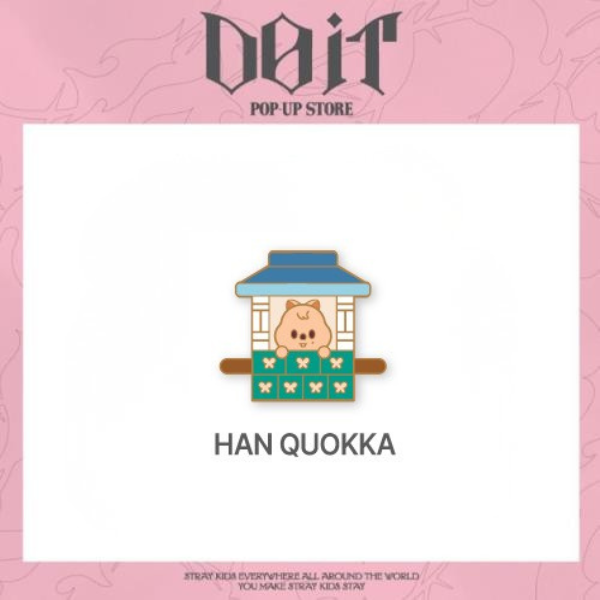 Stray Kids SKZOO Badge DO IT POP-UP Store Official MD - Han Quokka Ver - Main Image