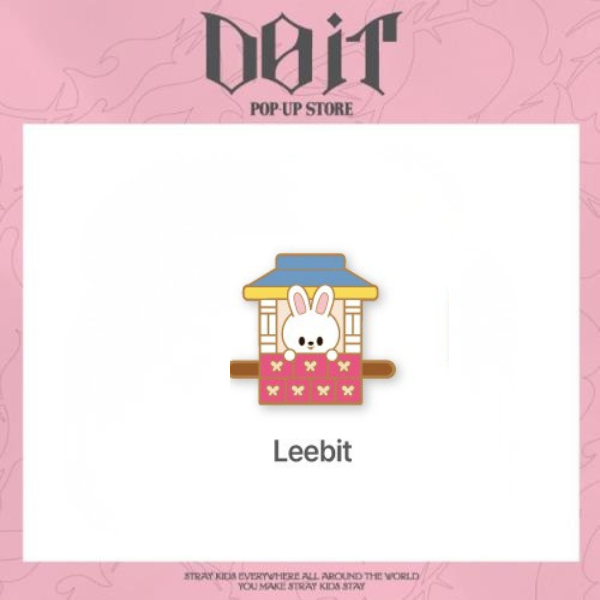 Stray Kids SKZOO Badge DO IT POP-UP Store Official MD -Leebit Ver - Main Image