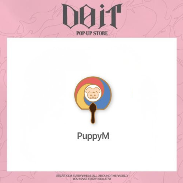 Stray Kids SKZOO Badge DO IT POP-UP Store Official MD - PuppyM Ver - Main Image