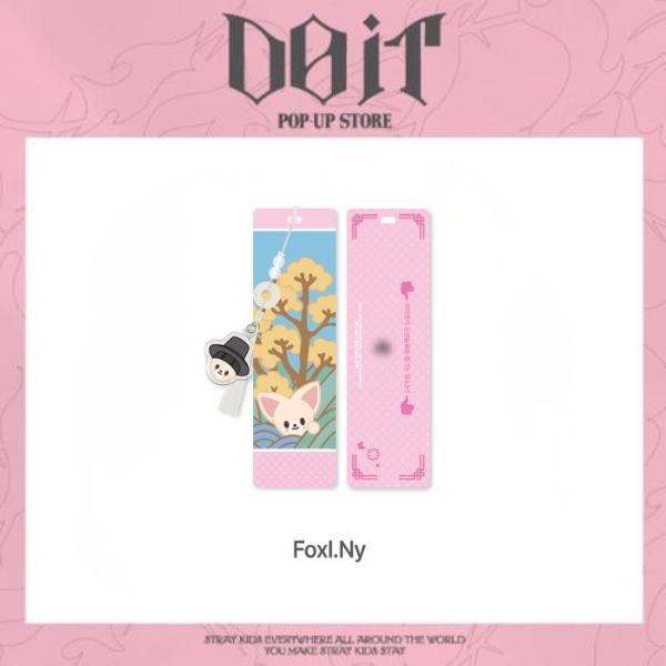 Stray Kids SKZOO Bookmark DO IT POP-UP Store Official MD - FoxIny Ver - Main Image