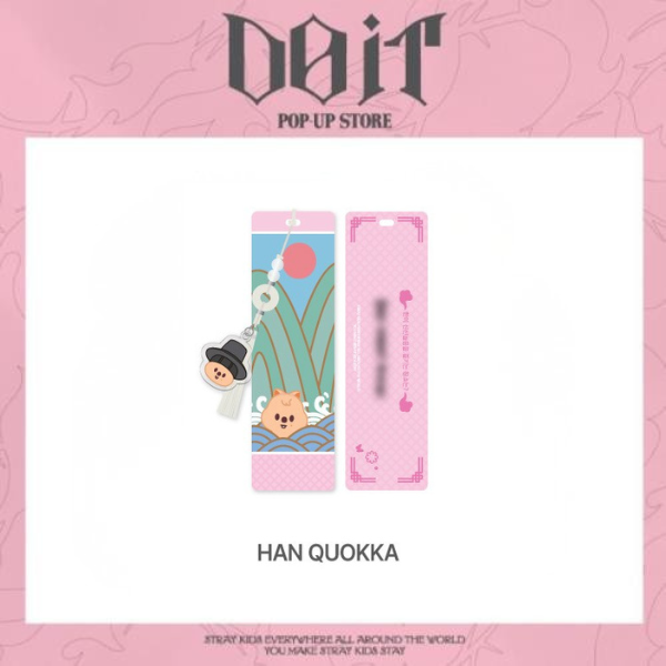Stray Kids SKZOO Bookmark DO IT POP-UP Store Official MD - Han Quokka Ver - Main Image