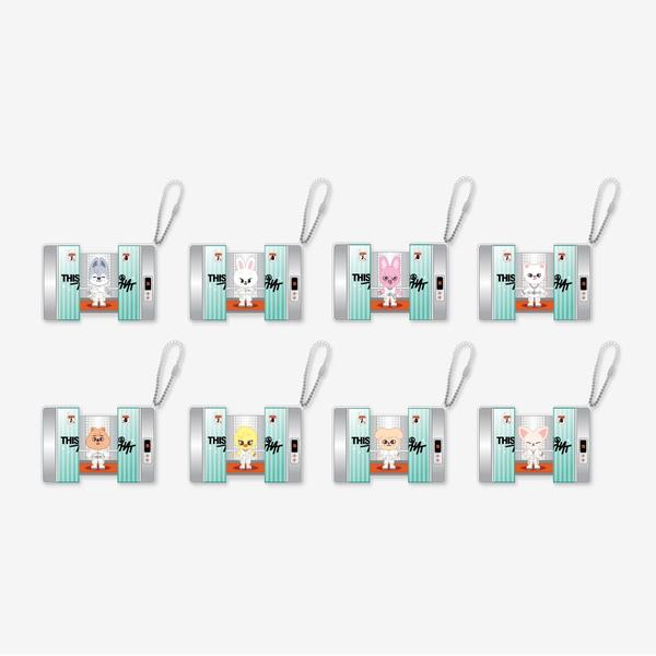 Stray Kids SKZOO Capsule Acrylic Keyring THIS and THAT POP UP Store Official MD - main image