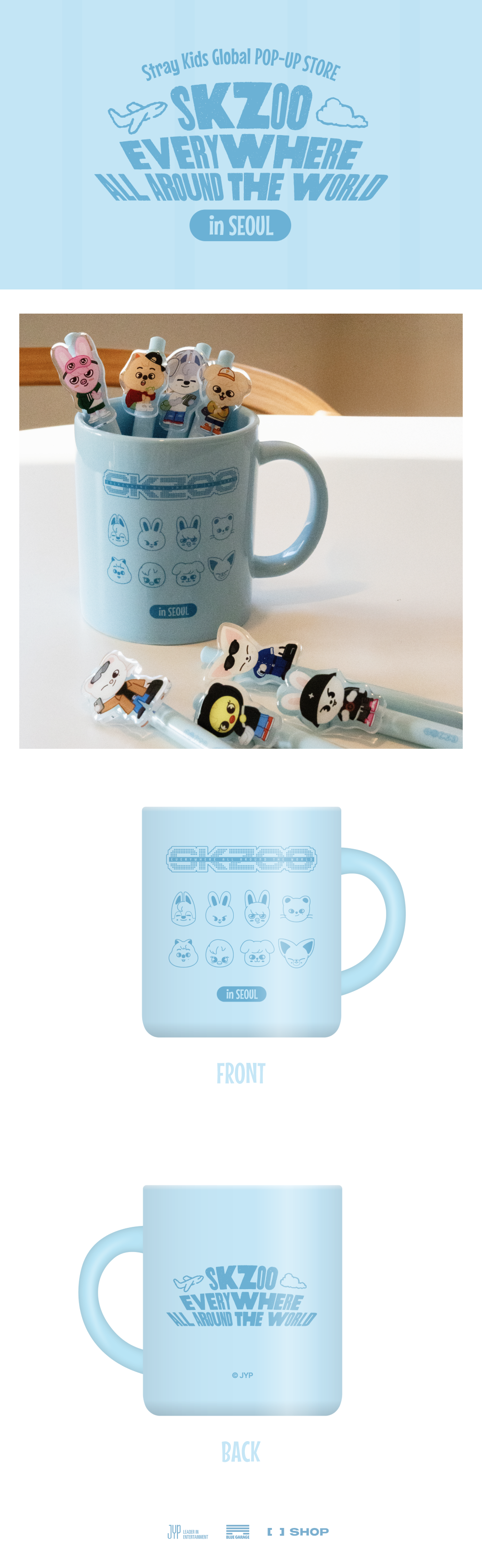 Stray Kids - SKZOO City Mug SEOUL Ver. [SKZOO EVERYWHERE ALL
