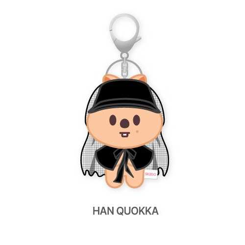Stray Kids SKZOO Costume Magnet Plush Keyring DO IT POP UP Store Official MD - HAN QUOKKA Version