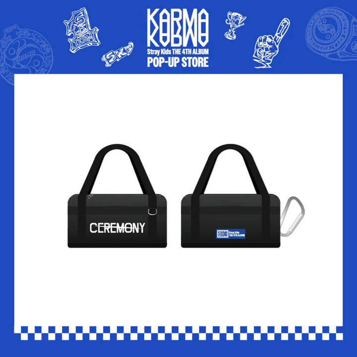 Stray Kids SKZOO Duffel Bag KARMA POP UP Store Official MD - main image