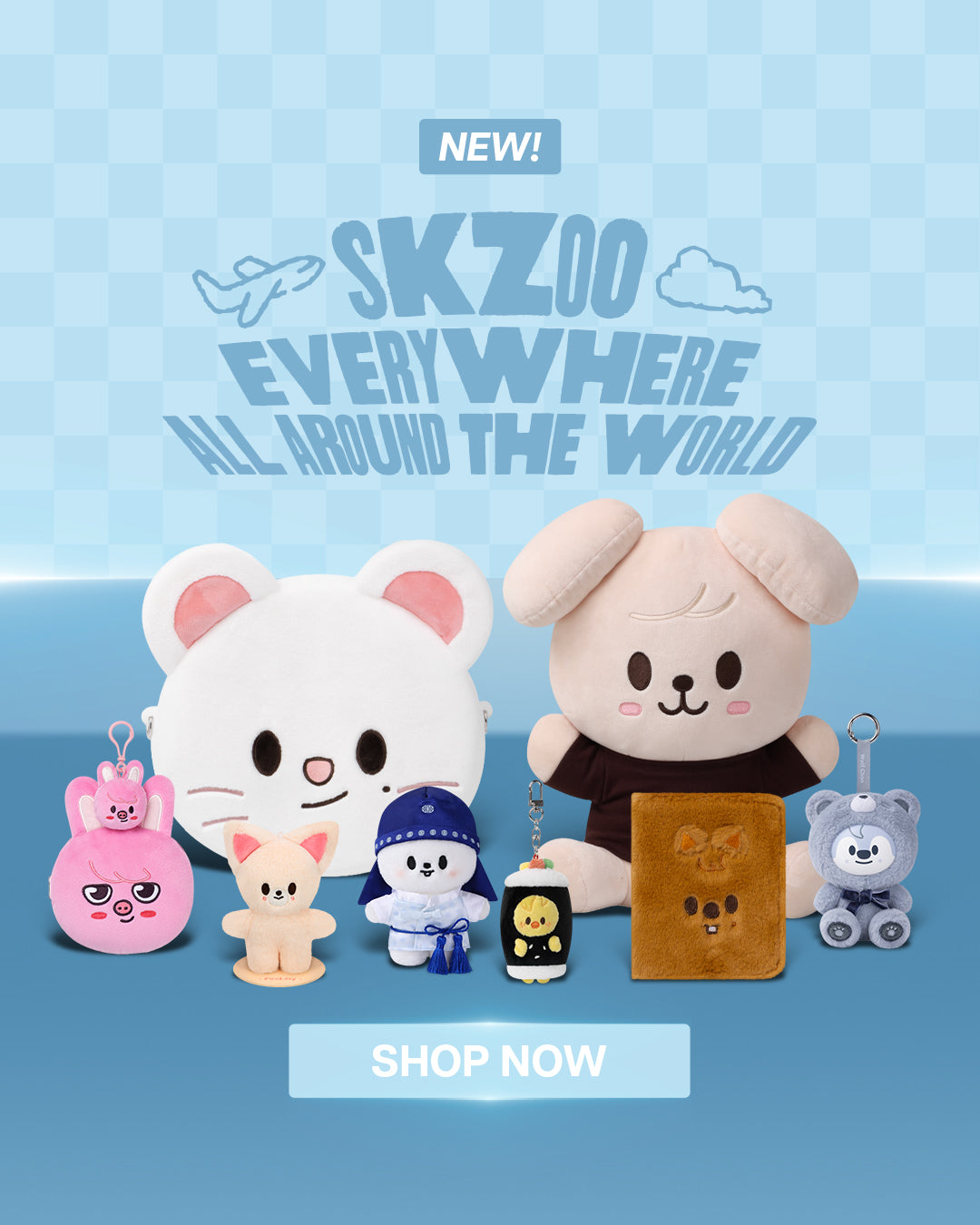 Stray Kids SKZOO EVERYWHERE ALL AROUND IN SEOUL MD - Mobile Banner