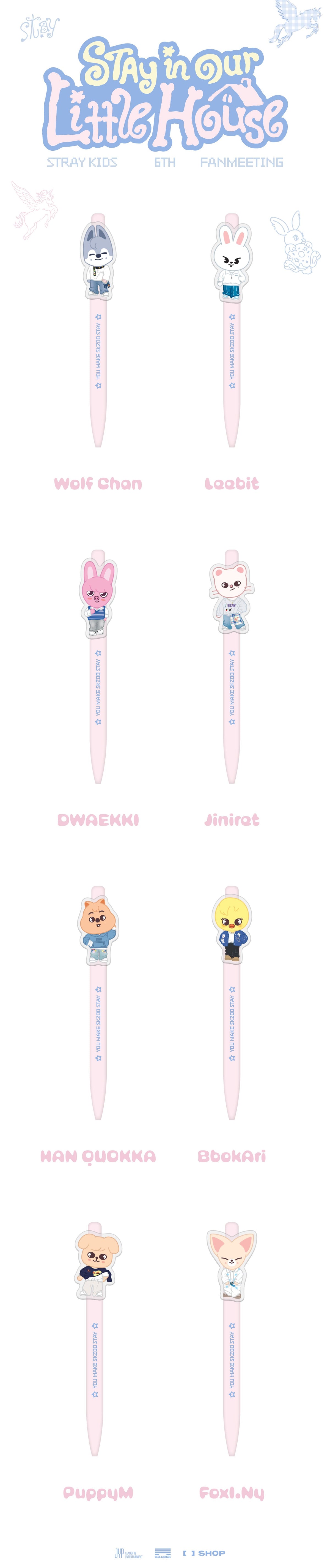 Stray Kids - SKZOO Gel Pen [6th Fanmeeting 'STAY in Our Little House' Official MD]