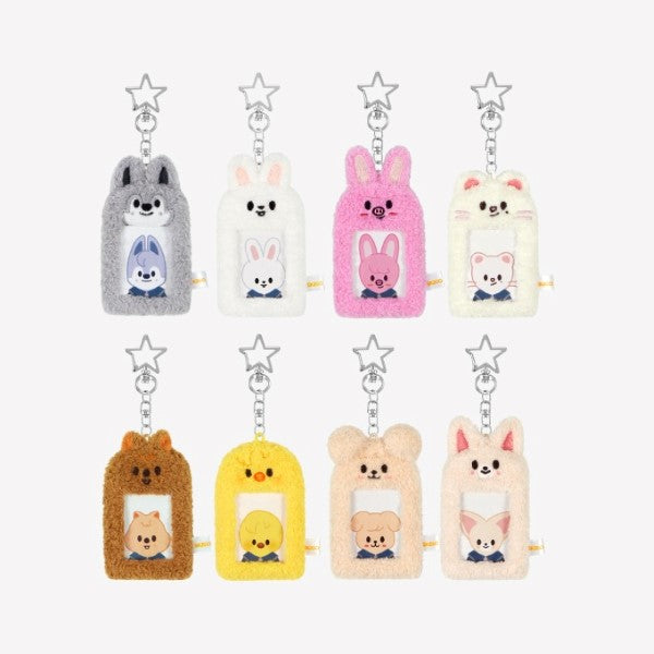 SKZOO PHOTOHOLDER キーホルダー K-pop Stray Kids Skzoo Photocard Holder Keychain Rabbit