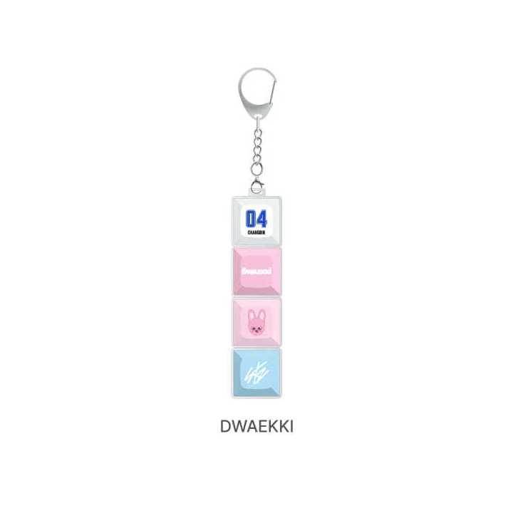 Stray Kids SKZOO Keycap Keyring KARMA POP UP Store Official MD - DWAEKKI Version