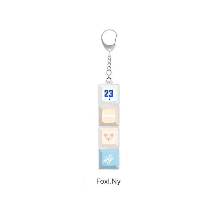 Stray Kids SKZOO Keycap Keyring KARMA POP UP Store Official MD - FOXL NY Version