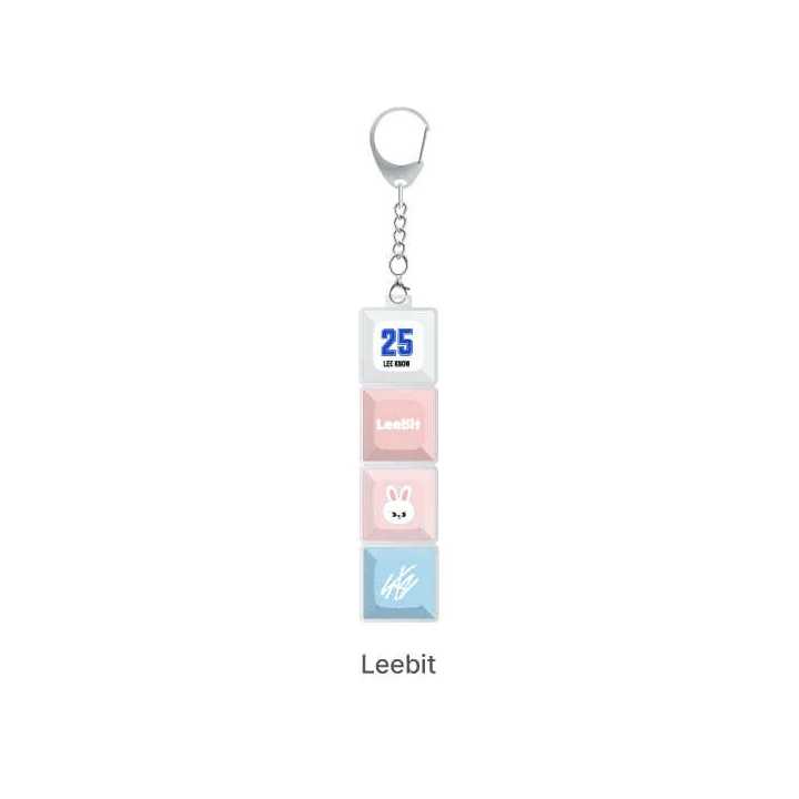 Stray Kids SKZOO Keycap Keyring KARMA POP UP Store Official MD - LEEBIT Version