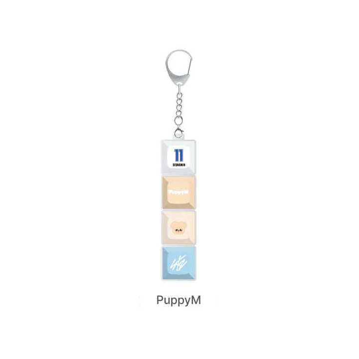 Stray Kids SKZOO Keycap Keyring KARMA POP UP Store Official MD - PUPPYM Version