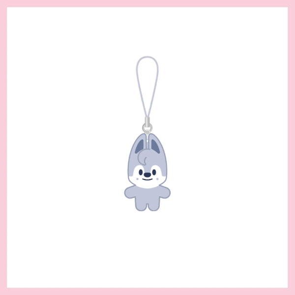 Stray Kids SKZOO Keyring Micro Ver 5th Fanmeeting SKZ 5CLOCK Official MD - Wolf Chan Version