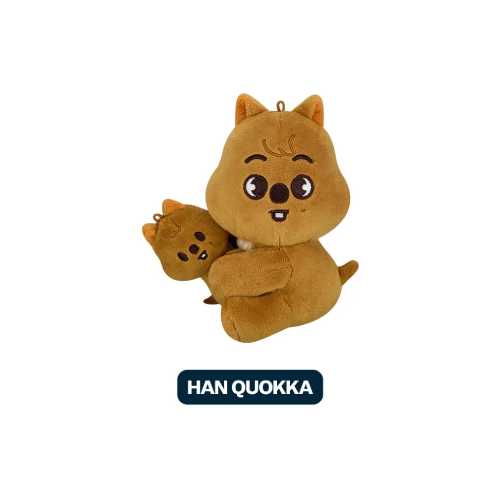 Stray Kids SKZOO Magnet Plush Set dominATE celebrATE World Tour Official MD - HAN QUOKKA Version
