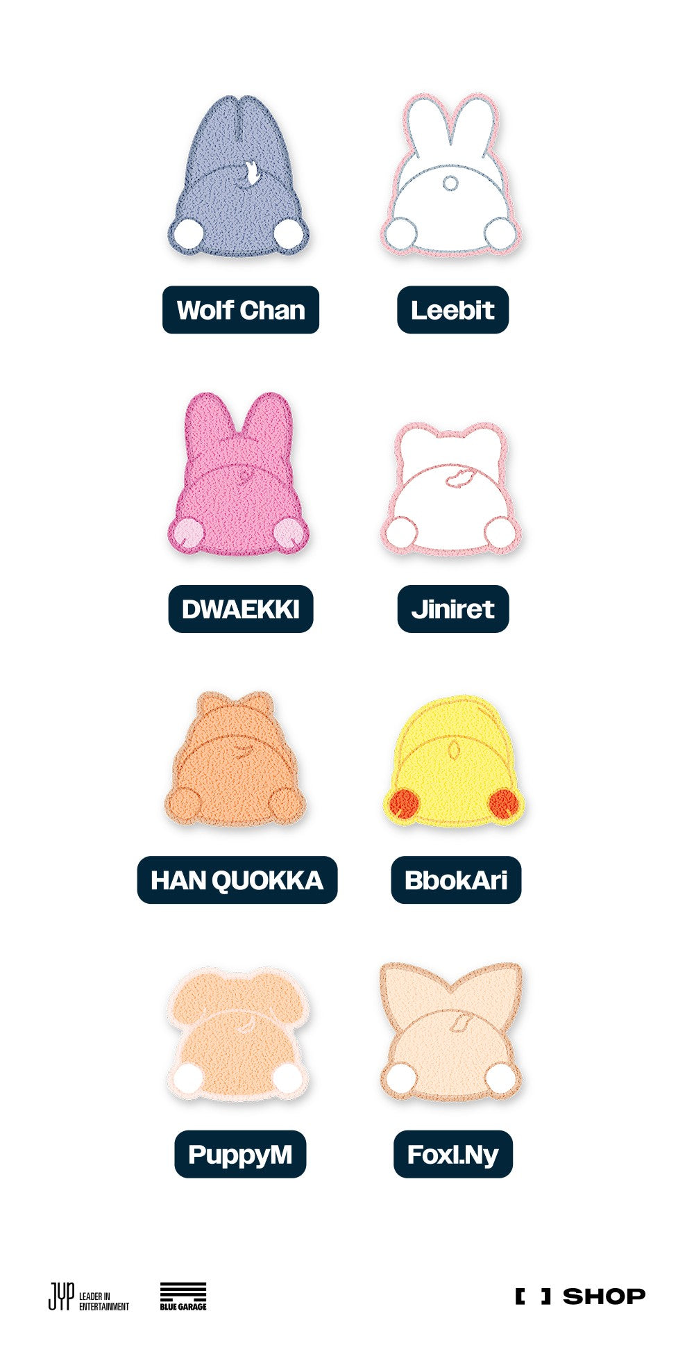 Stray Kids - SKZOO Magnetic Holder ['dominATE : celebrATE' World