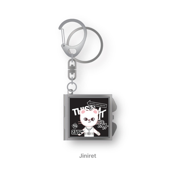 Stray Kids SKZOO Mirror Keyring THIS and THAT POP UP Store Official MD JINIRET Ver - main image