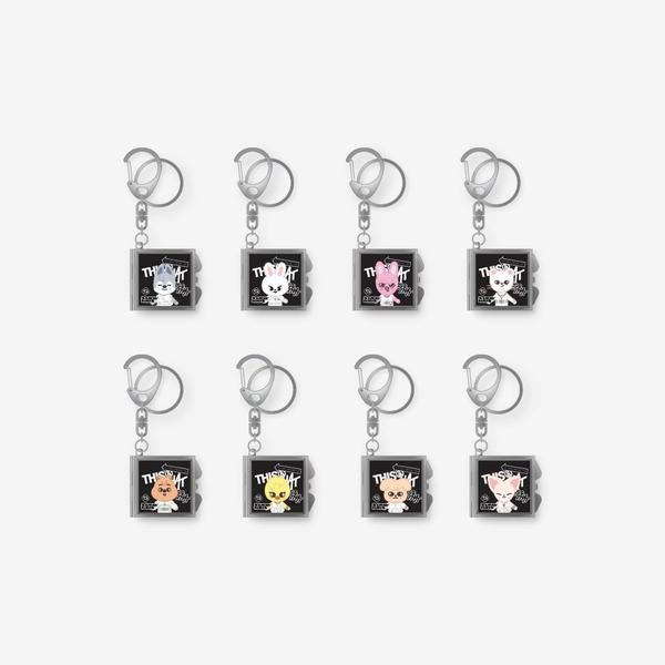 Stray Kids SKZOO Mirror Keyring THIS and THAT POP UP Store Official MD - main image